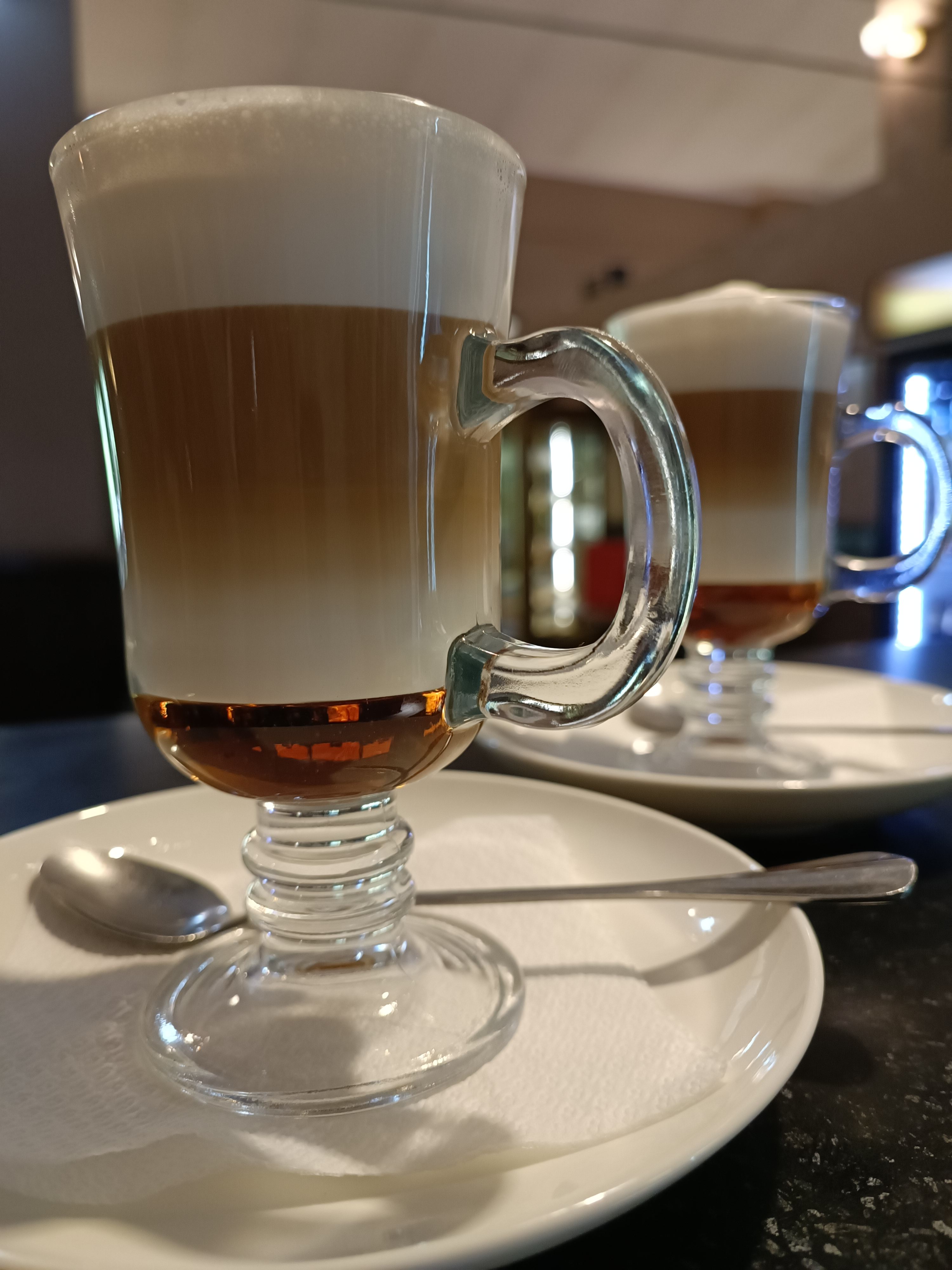Латте с карамелью