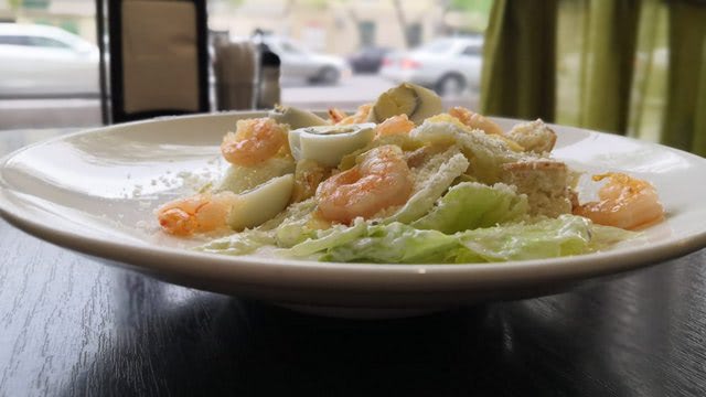 Цезарь с креветками